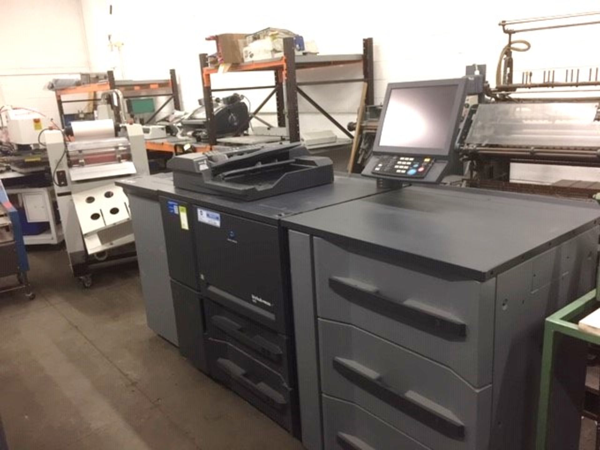 Konica Minolta Bizhub Press 1052 Digital Press, impressions – 1,246,600 (this lot is located in - Image 3 of 6