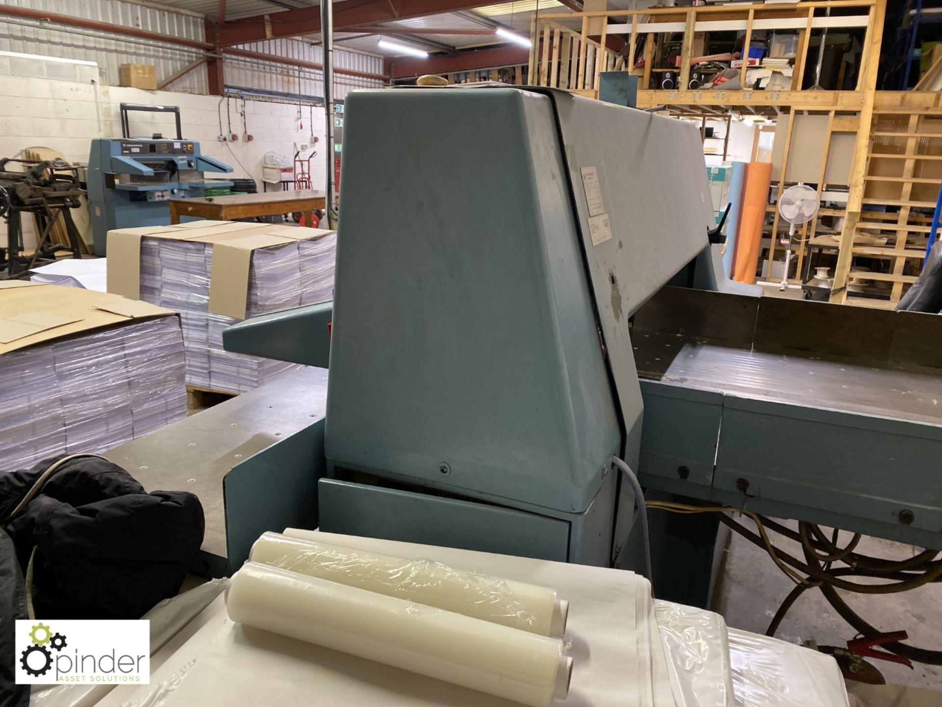 Wohlenberg 115 Guillotine, 1150mm, serial number 3024-059 (please note this lot is located in - Image 6 of 8
