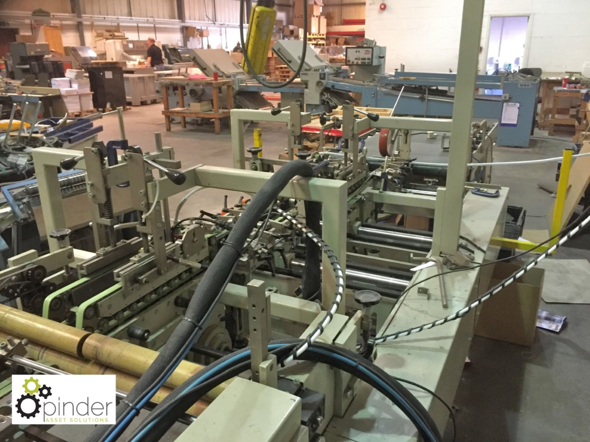 Inramik Box Folding and Gluing Line, serial number 716 (please note this lot is located in Ilkeston, - Image 10 of 12