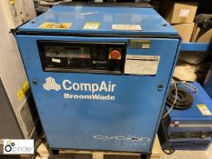 CompAir Broomwade Cyclon 107 Air Compressor, 7.5bar, serial number F161/1282 (this lot is located in