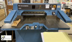 Wohlenberg SPM 76 Guillotine, 760mm, serial number 3496-003 (please note this lot is located in