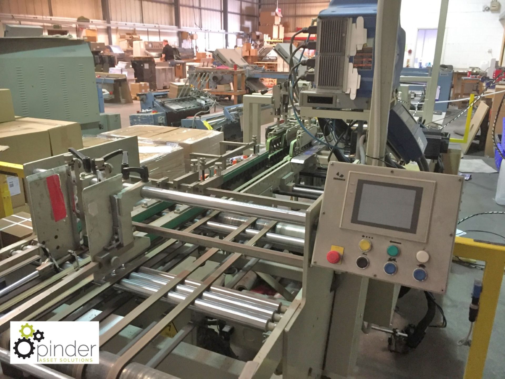 Inramik Box Folding and Gluing Line, serial number 716 (please note this lot is located in Ilkeston, - Image 6 of 12