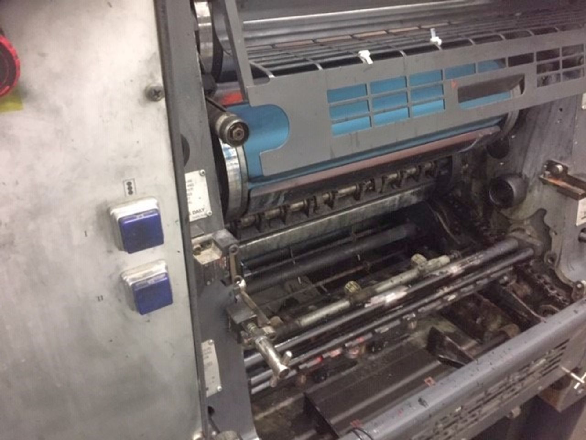 Heidelberg GTO52 ZP 2 Colour Offset Press, serial number 394 466, impressions – 54,984,889 (this lot - Image 10 of 10