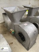 Heatons Engineering HE24/250S stainless steel Ingredient Blower (please note there is a lift out fee