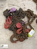 Quantity Lifting Chains (please note there is a lift out fee of £10 plus VAT on this lot)