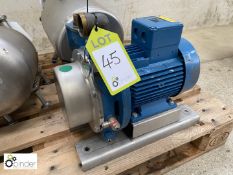 SIHI stainless steel Pump, with 2.2kw motor (please note there is a lift out fee of £10 plus VAT