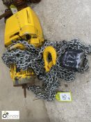 Electric Chain Block, 2tonne capacity (spares or repairs) (please note there is a lift out fee of £