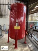 Firemain welded vertical Tank, 3000litre capacity, 12bar pressure (please note there is a lift out