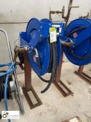 Stand mounted retractable Hose Reel and Pump (please note there is a lift out fee of £10 plus VAT on