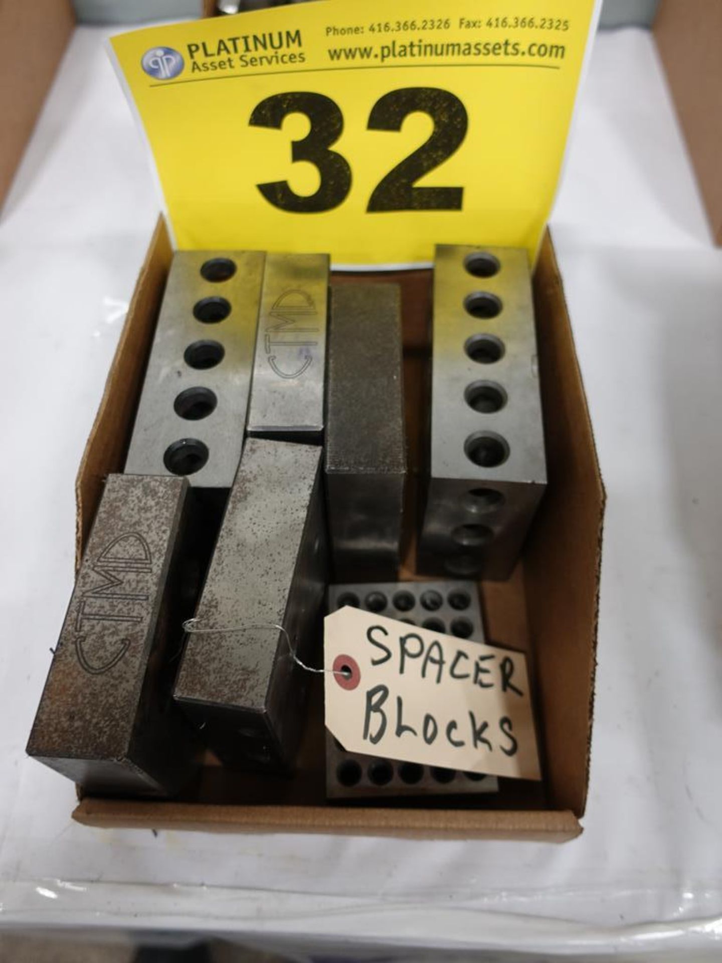 LOT OF SPACER BLOCKS