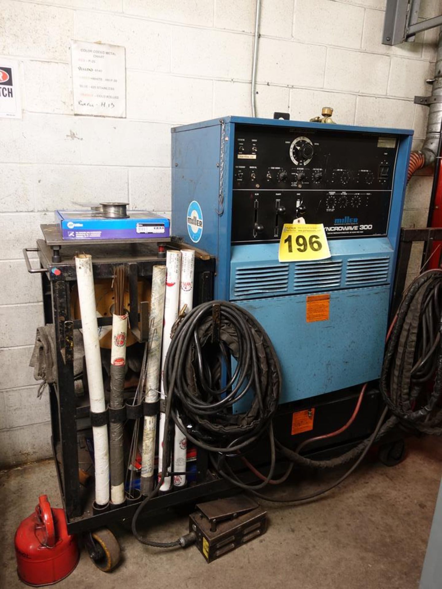 MILLER, SYNCROWAVE 300, 300 AMP, TIG WELDER - Image 2 of 4