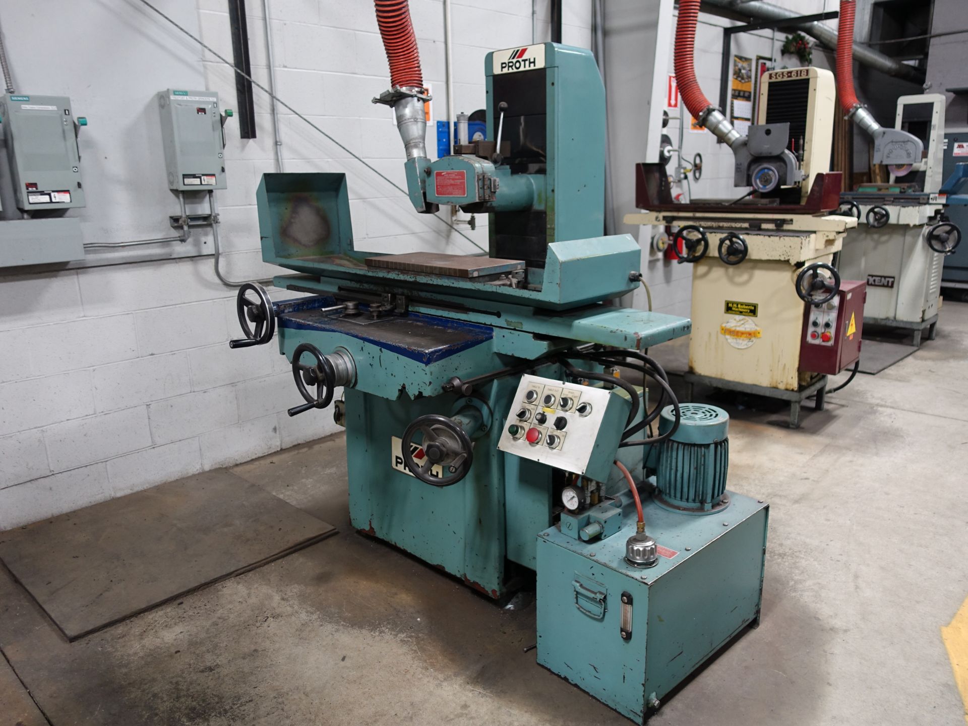 PROTH, PSGSPROTH, PSGS-2550AH, 25" X 50", SURFACE GRINDER, S/N 509227-1-2550AH, 25" X 50", SURFACE - Image 2 of 3