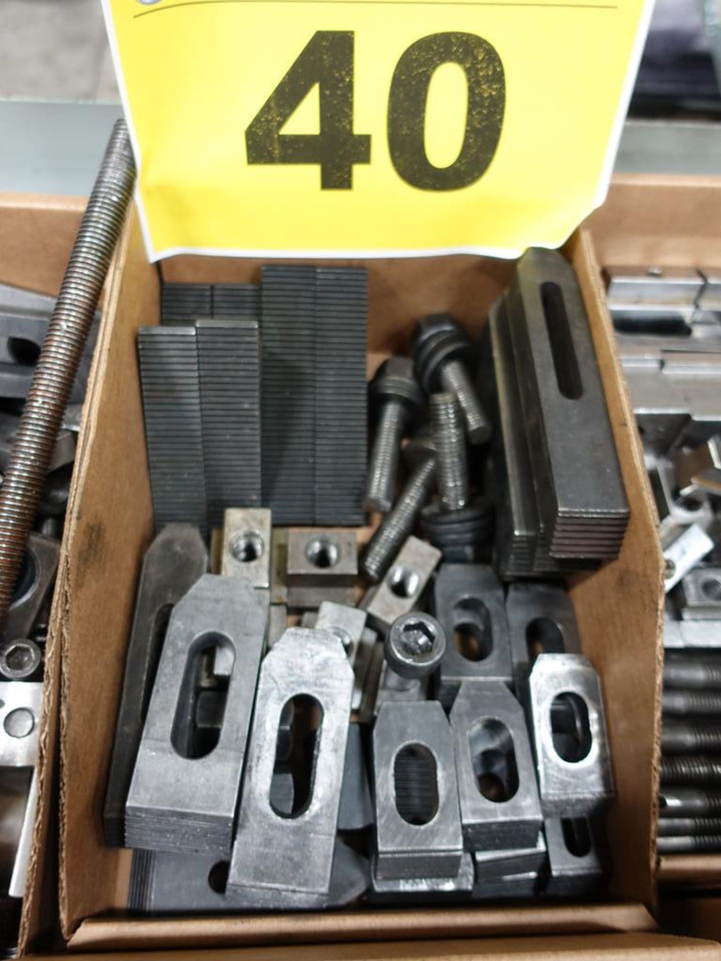 LOT OF ASSORTED CLAMPS AND SPACERS - Image 6 of 9