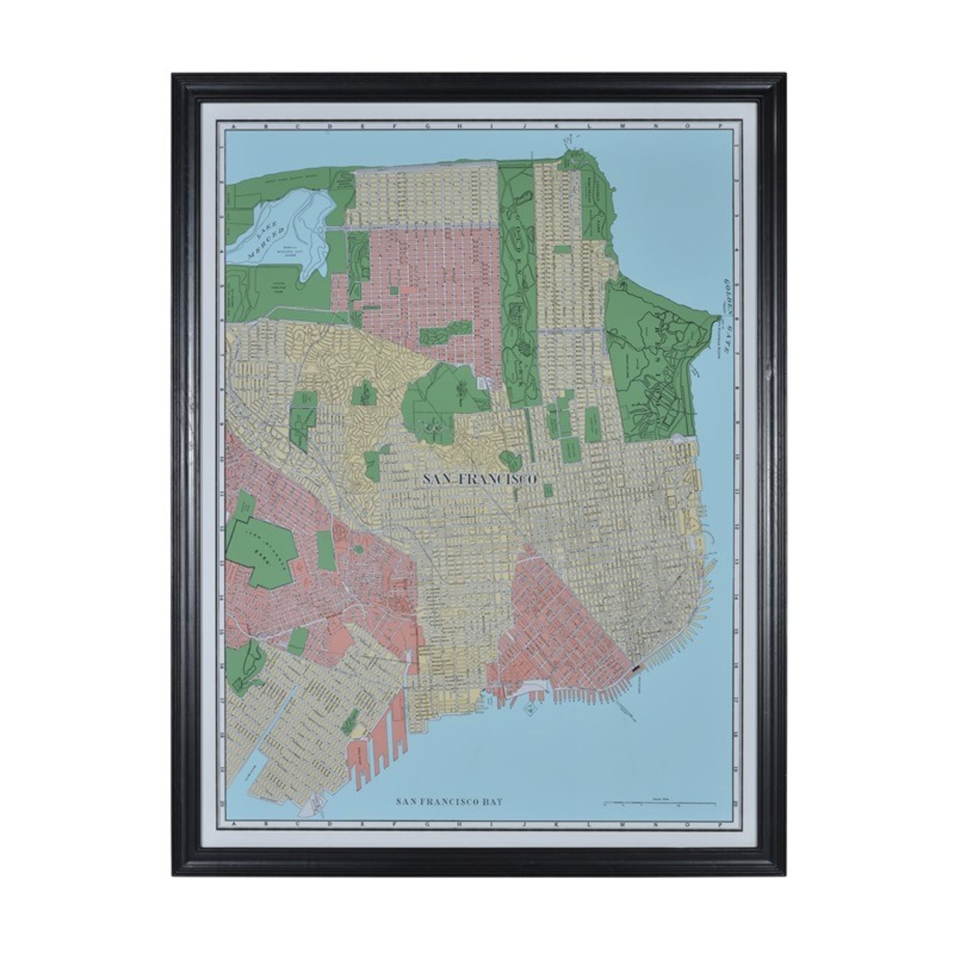Maps San Francisco These Framed City Maps Pay Homage To Each City’s History And The Life Stories - Image 2 of 2