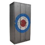 American Lockers 3 Doors Buff Steel A Throwback To The School Hall Storage Solutions Of