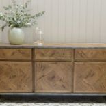 Arlington Sideboard Saloon & Iron Fresh Pieces Of European Oak Are Cut To Size And Precisely Fixed