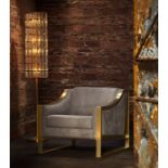 Night Rod Floor Lamp (UK) Plated Bronze Night Rod Tall, Slender And Glamorous, The Night Rod