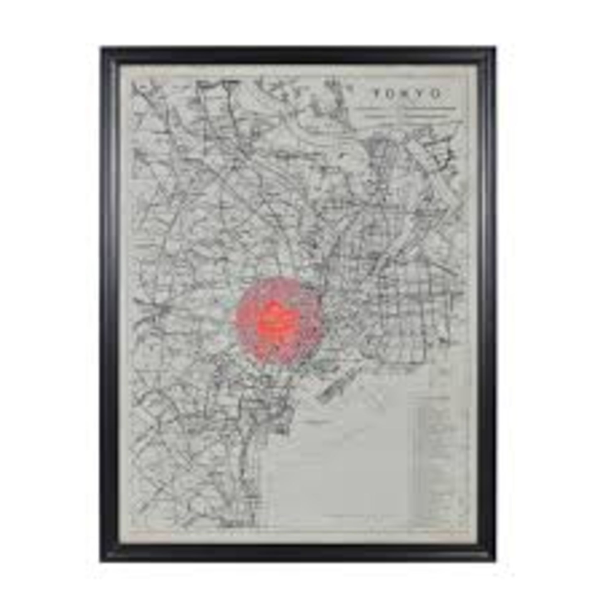 Maps Tokyo These Framed City Maps Pay Homage To Each City’s History And The Life Stories Of Its - Image 2 of 2