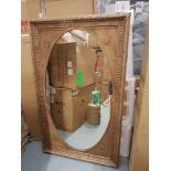 Irish Mirror Genuine English Reclaimed Timber 110 X 180cm