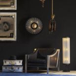 Rod Sconce (UK) Matt Black With Frosted Glass A New Addition To Our Rod Collection, The Rod Sconce