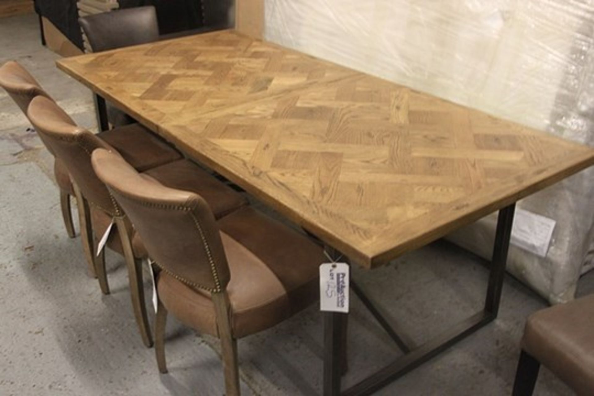 Arlington Dining Table Saloon & Iron Fresh Pieces Of European Oak Are Cut To Size And Precisely
