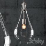 Phylum Pendant Clear 70cm The Shape Of The Phylum Pendant Emulates The Idea Of A Water Droplet