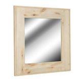 Sandshore Oak Square Mirror 135cm Natural Oak RRP £545 ( Location A7 -182)