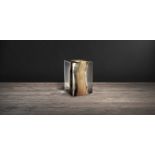 Xylem Side Table – Acrylic Burnt Wood. Memories Of Lazy Days On The Beach And Storytelling Around