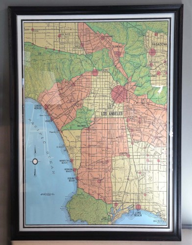 Maps Los Angeles These Framed City Maps Pay Homage To Each City’s History And The Life Stories Of - Image 2 of 2