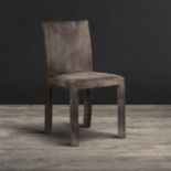 Sparrow Dining Chair Scarecrow Black Leather Named After The Noisy And Gregarious British Bird,