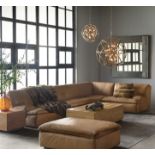 Penta Sectional Sofa Suite (4 Pieces) Sioux Nut Leather The Penta Sectional Sofa Is A Large