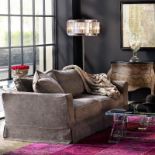 Elegant Oak 3 Seater Sofa Scuff Linen Gorse The Sofa Is Rooted In Classic Design But Offers Modern