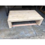Portrait Coffee Table Oak Sandshore Natural The Range Has A Clear Industrial Look Combining Square