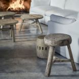 Abode Thick Top Stool With A Simple Design Originating As Far Back As The Ming Dynasty, These Stools
