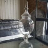 Glass Dispenser Apothecary Jar 79.5 X 36 X 35cm RRP £600