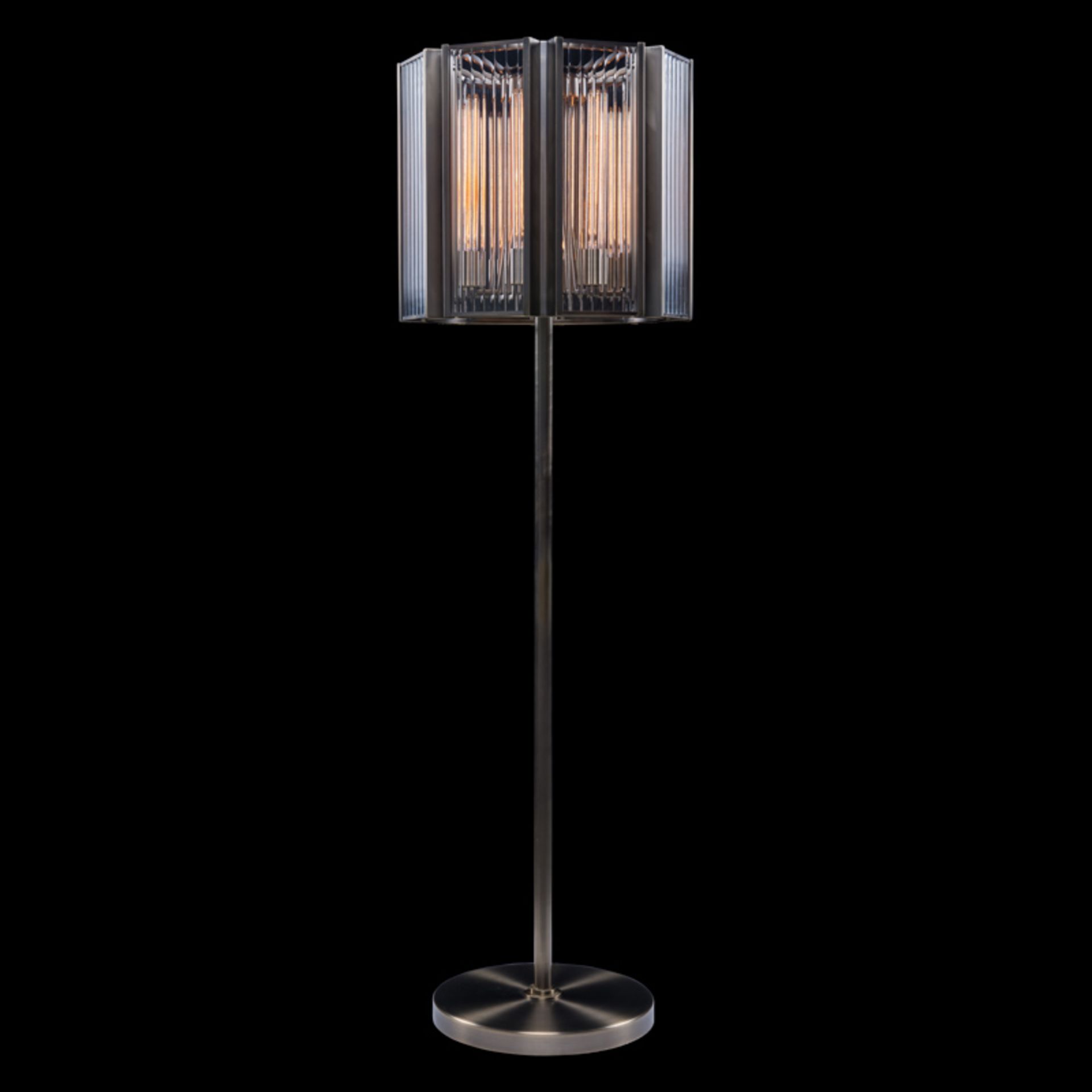 Elixir Floor Lamp (EU) The Elixir Range Was Inspired By 1930’s Strict Geometrical Glass And Brass