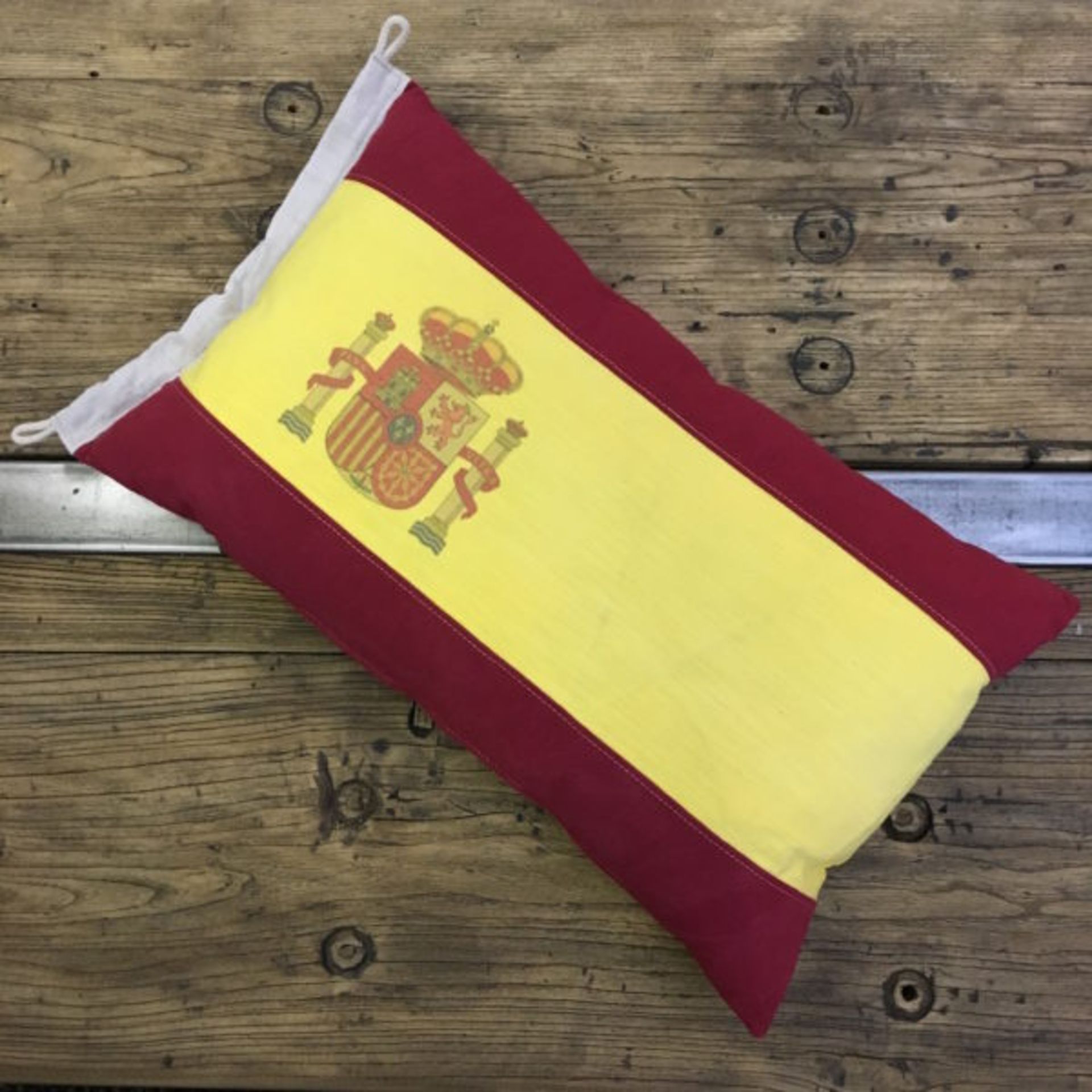Flag Cushion Spain Flags Enable Bold Statements On Affiliations, Roots, Origin, History Or