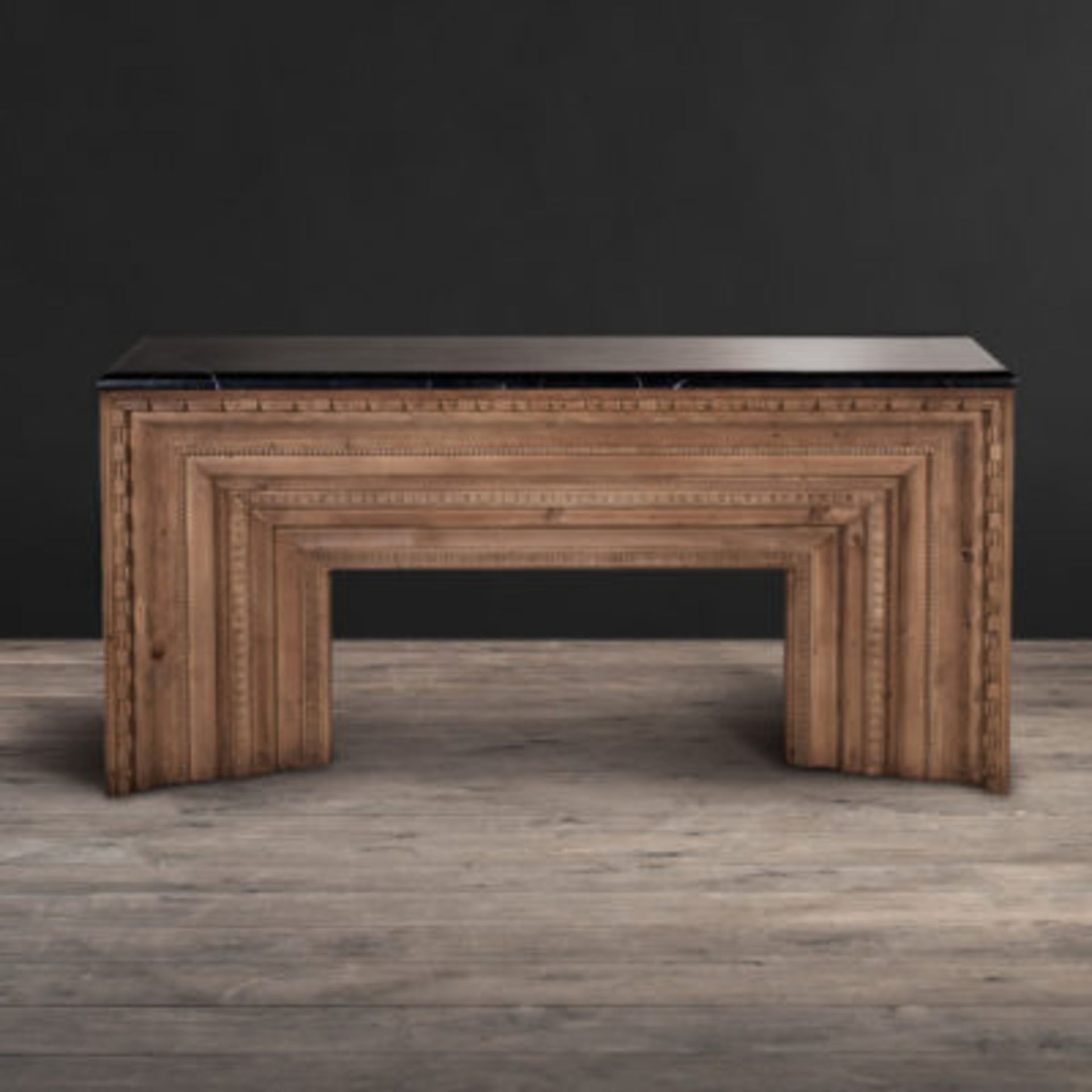 Heroic Console Table. Inspired By The Grandeur Of Heavy Historic Mouldings In The Architecture,