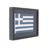 Flag Shadow Box Greece A Visually Compelling Addition To Any Room With A Bold Graphic Print, Our