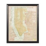 Artline Map New York In Black Wood Frame These Framed City Maps Pay Homage To Each City’s History