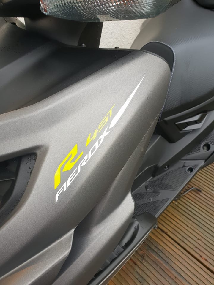 Yamaha Aerox model R4ST year 2018 mileage 289 49cc Petrol Moped - Image 10 of 11