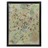 Artline Map – Moscow These Framed City Maps Pay Homage To Each City’s History And The Life Stories