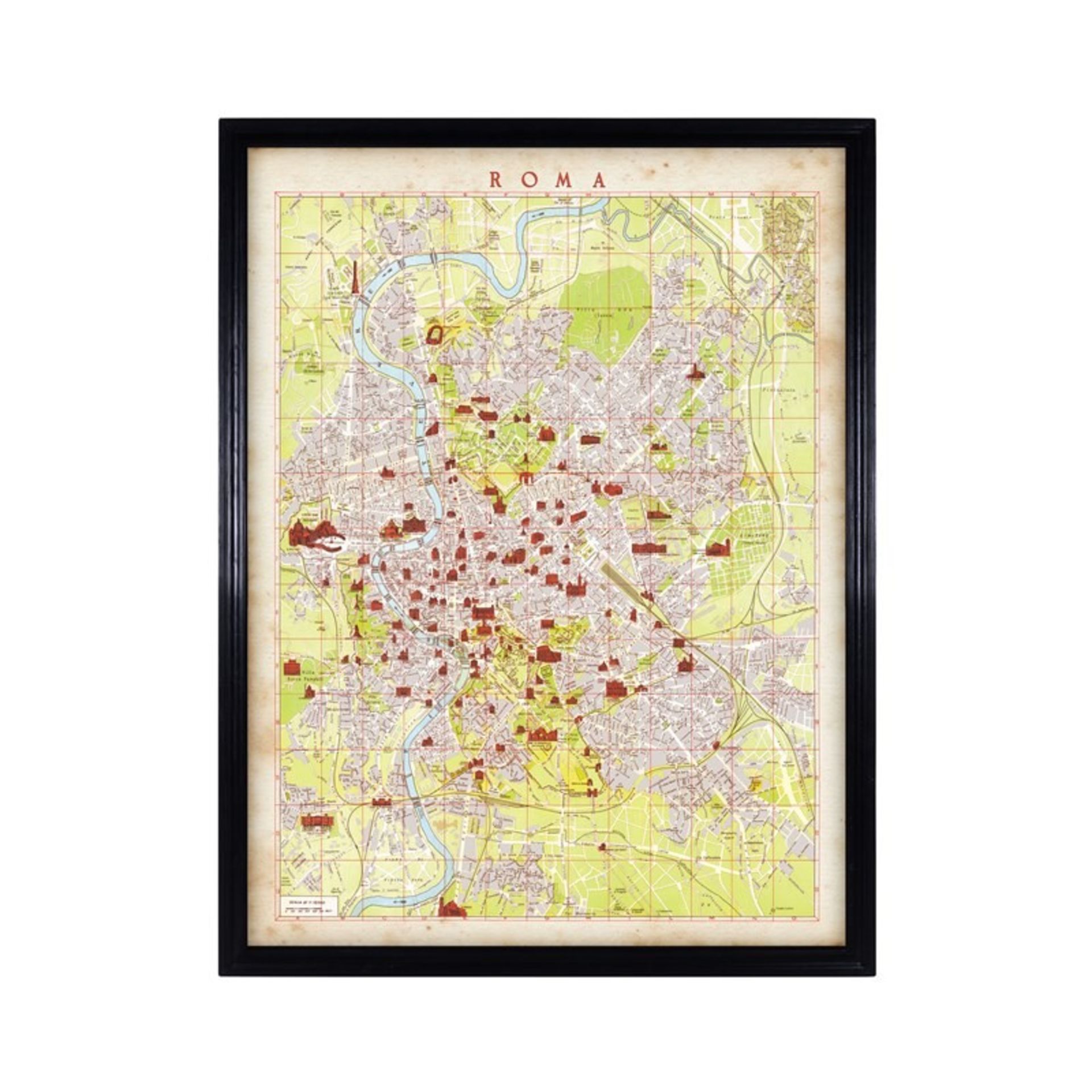 Capital Map Rome These Unframed City Maps Pay Homage To Each City’s History And The Life Stories