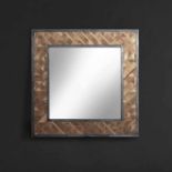 Vestige Industrial Mirror – Square “A Modern Take On Old Timber” A Classic Vintage Material Is Given