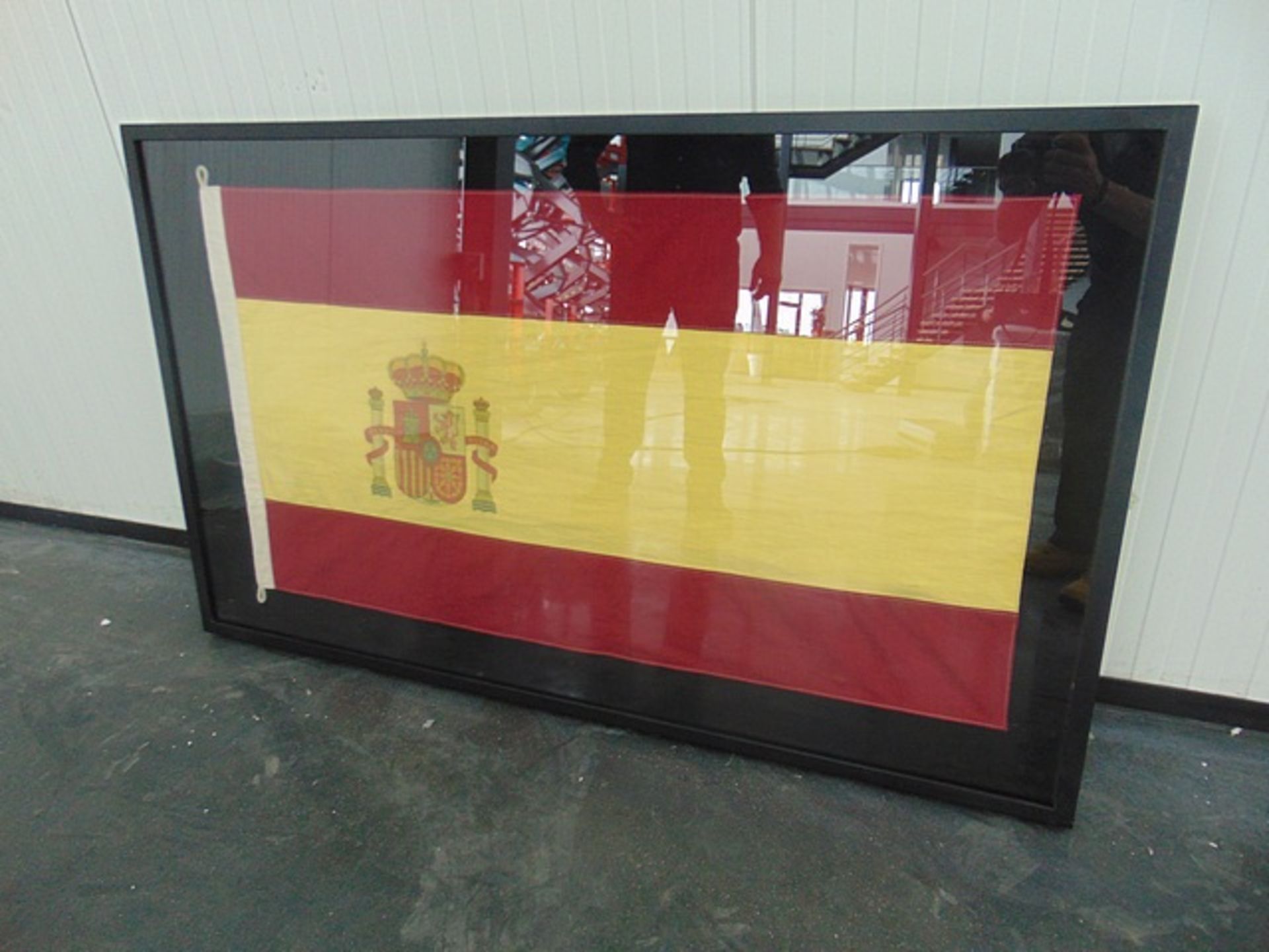 Flag Shadow Box Spain A Visually Compelling Addition To Any Room With A Bold Graphic Print, Our Flag