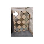 Boyd Gentain Mirror A Stunning Wall Tile Effect Framed Mirror 1250 x 33 x 1665 cm MSRP £2537