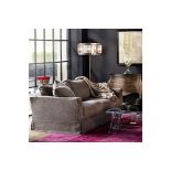 Elegant Oak 3 Seater Sofa Scuff Linen Gorse The Sofa Is Rooted In Classic Design But Offers Modern