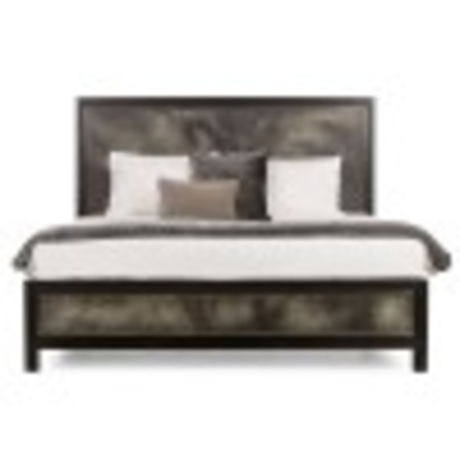 Levi UK King Size Bed ( Mattress Not Included) Art Deco Style Designer Bed Frame With Ebonized Ash - Bild 2 aus 2