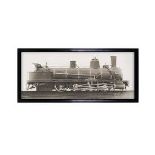 Artline Broadsman Bridge Framed In Black Wood These Mid-Century Images Were Originally Bought At A