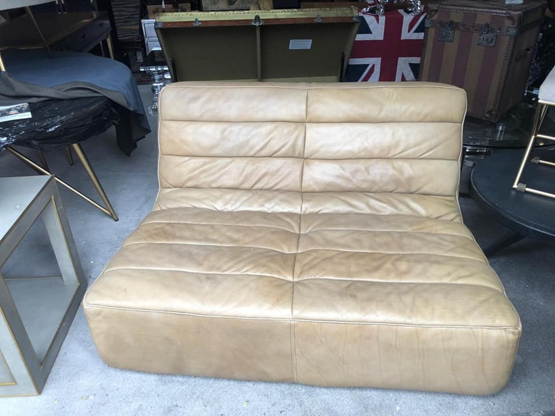 Shabby 2 Seater Sofa Full Rebel Leather High impact comfort seating, commonly known as our true ‘